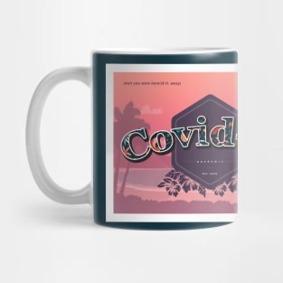 Covid post card Mug